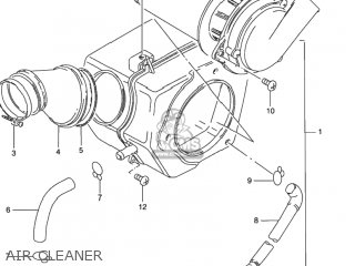 AIR CLEANER - GN125E 1991 (M) USA (E03)