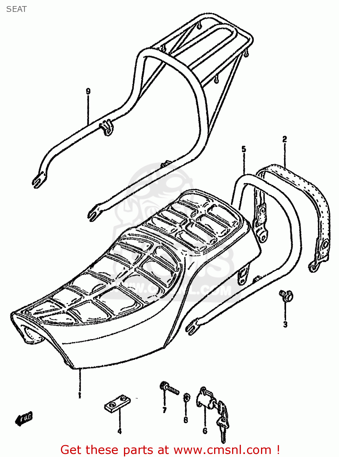 SEAT GN125E 1992 (N) SINGAPORE (E30)