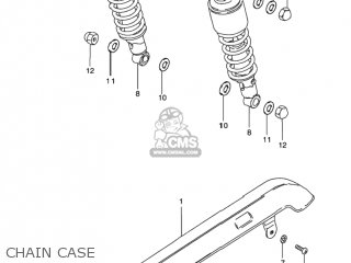 CHAIN CASE - GN125E 1994 (R) USA (E03)