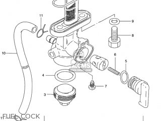 FUEL COCK - GN125E 1994 (R) USA (E03)