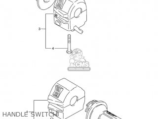 HANDLE SWITCH - GN125E 1994 (R) USA (E03)