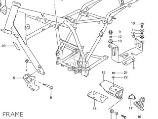 FRAME - GN125E 1996 (T) USA (E03)