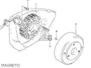MAGNETO - GN125E 1996 (T) USA (E03)