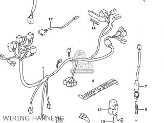 Suzuki GN125E 1997 (V) USA (E03) parts lists and schematics