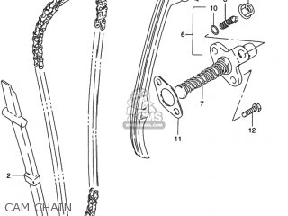 CAM CHAIN - GN125E 1997 (V) USA (E03)