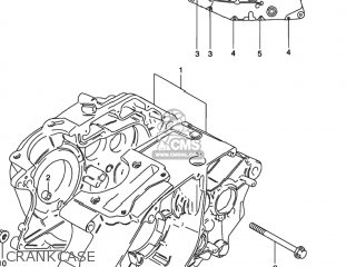 CRANKCASE - GN125E 1997 (V) USA (E03)