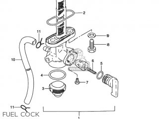 FUEL COCK - GN125E 1997 (V) USA (E03)