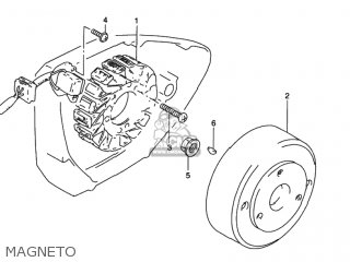 MAGNETO - GN125E 1997 (V) USA (E03)