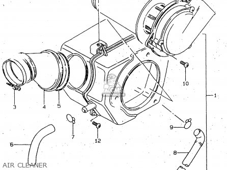 AIR CLEANER - GN125E 1998 (W) SINGAPORE (E30)