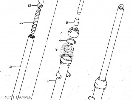 Suzuki GN125E 1999 (X) SINGAPORE (E30) parts lists and schematics