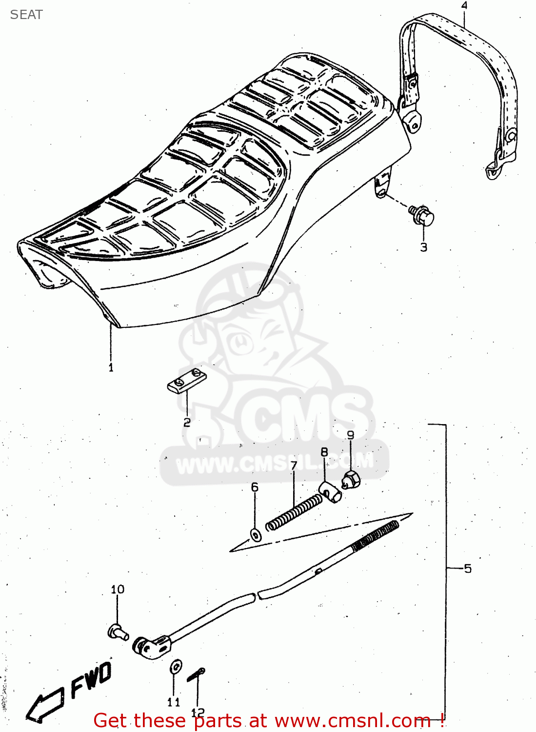 SEAT GN125U 1998 (W) GERMANY (E22)