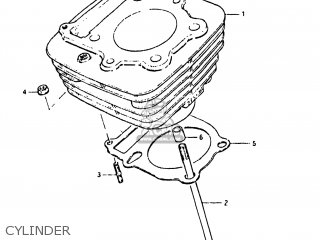 CYLINDER - GN250 1982 (Z) USA (E03)