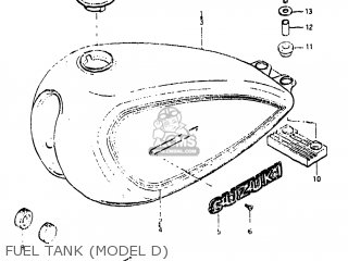 FUEL TANK (MODEL D) - GN250 1982 (Z) USA (E03)