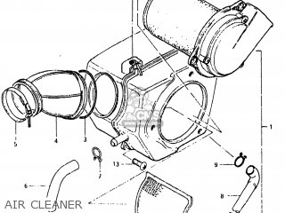 AIR CLEANER - GN250 1983 (D) USA (E03)