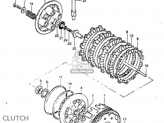 CLUTCH - GN250 1983 (D) USA (E03)