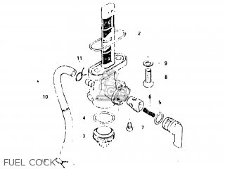 FUEL COCK - GN250 1983 (D) USA (E03)