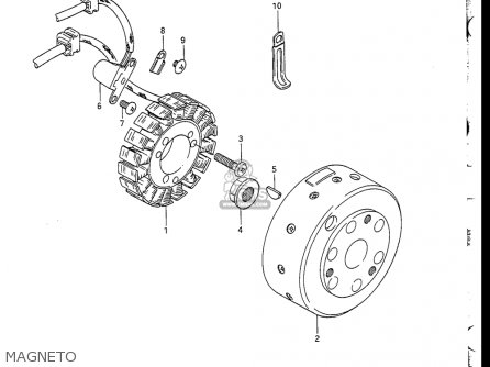 MAGNETO - GN250 1988 (J) USA (E03)