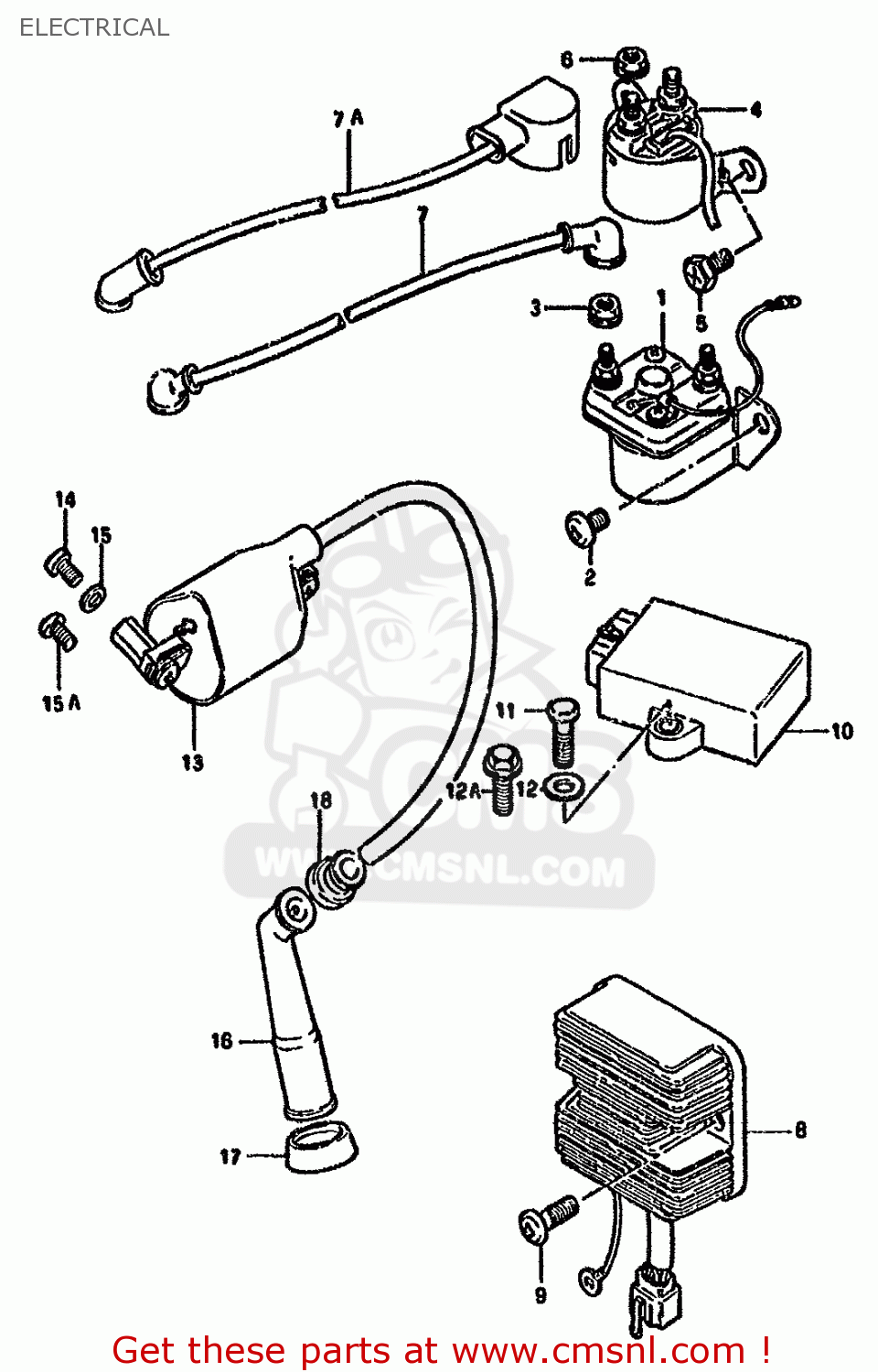 ELECTRICAL GN250 1989 (K) AUSTRALIA (E24)