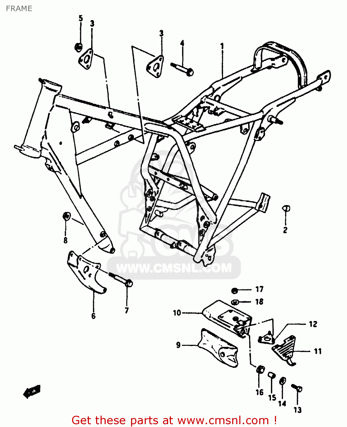 FRAME GN250 1992 (N) AUSTRALIA (E24)