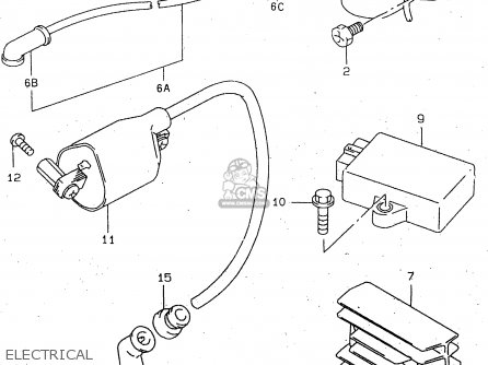 ELECTRICAL - GN250 1998 (W) (E02 E04 E22 E24 E25 E34 E39)