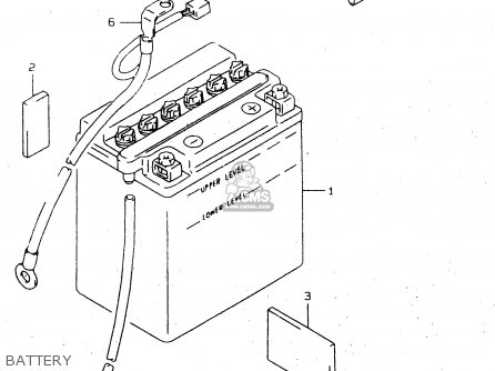 BATTERY - GN250E 1996 (T) GENERAL (E01)