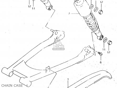 CHAIN CASE - GN250E 1996 (T) GENERAL (E01)