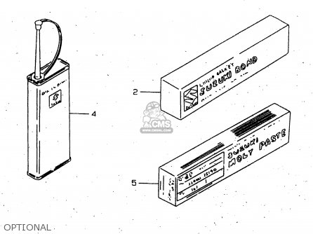 OPTIONAL - GN250E 1996 (T) GENERAL (E01)