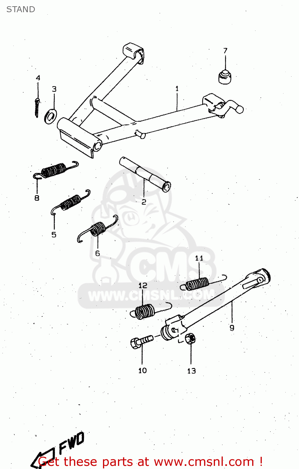 STAND GN250E 1999 (X) GENERAL (E01)