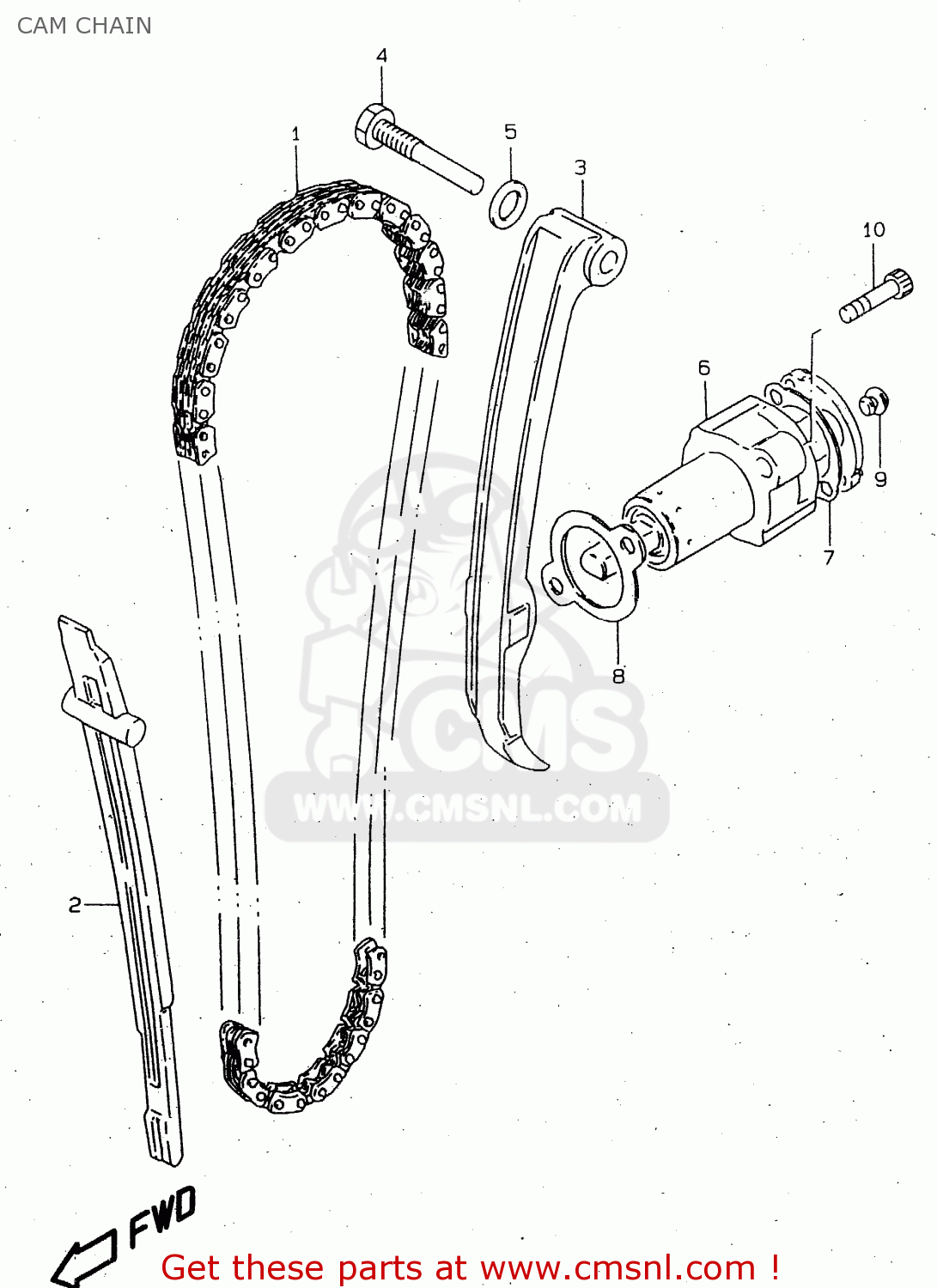 CAM CHAIN GN250E 1999 (X) GENERAL (E01)