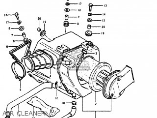 AIR CLEANER - GN400T 1982 (Z) USA (E03)