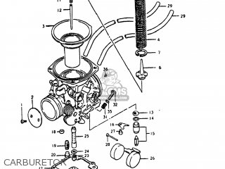 CARBURETOR - GN400T 1982 (Z) USA (E03)