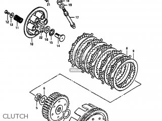 CLUTCH - GN400T 1982 (Z) USA (E03)