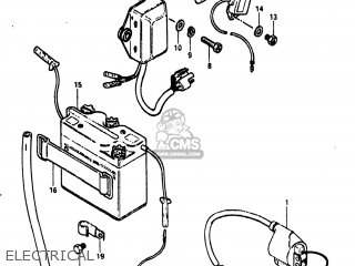 ELECTRICAL - GN400T 1982 (Z) USA (E03)