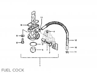 FUEL COCK - GN400T 1982 (Z) USA (E03)