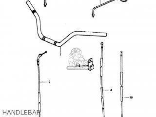 HANDLEBAR - GN400T 1982 (Z) USA (E03)