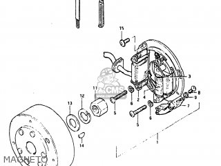 MAGNETO - GN400T 1982 (Z) USA (E03)