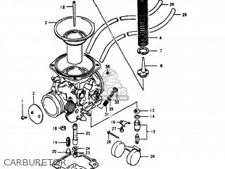 CARBURETOR - GN400TX 1980 (T) USA (E03)
