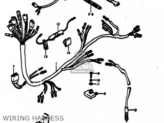 WIRING HARNESS - GN400TX 1980 (T) USA (E03)