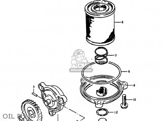 OIL PUMP - GN400TX 1981 (X) USA (E03)