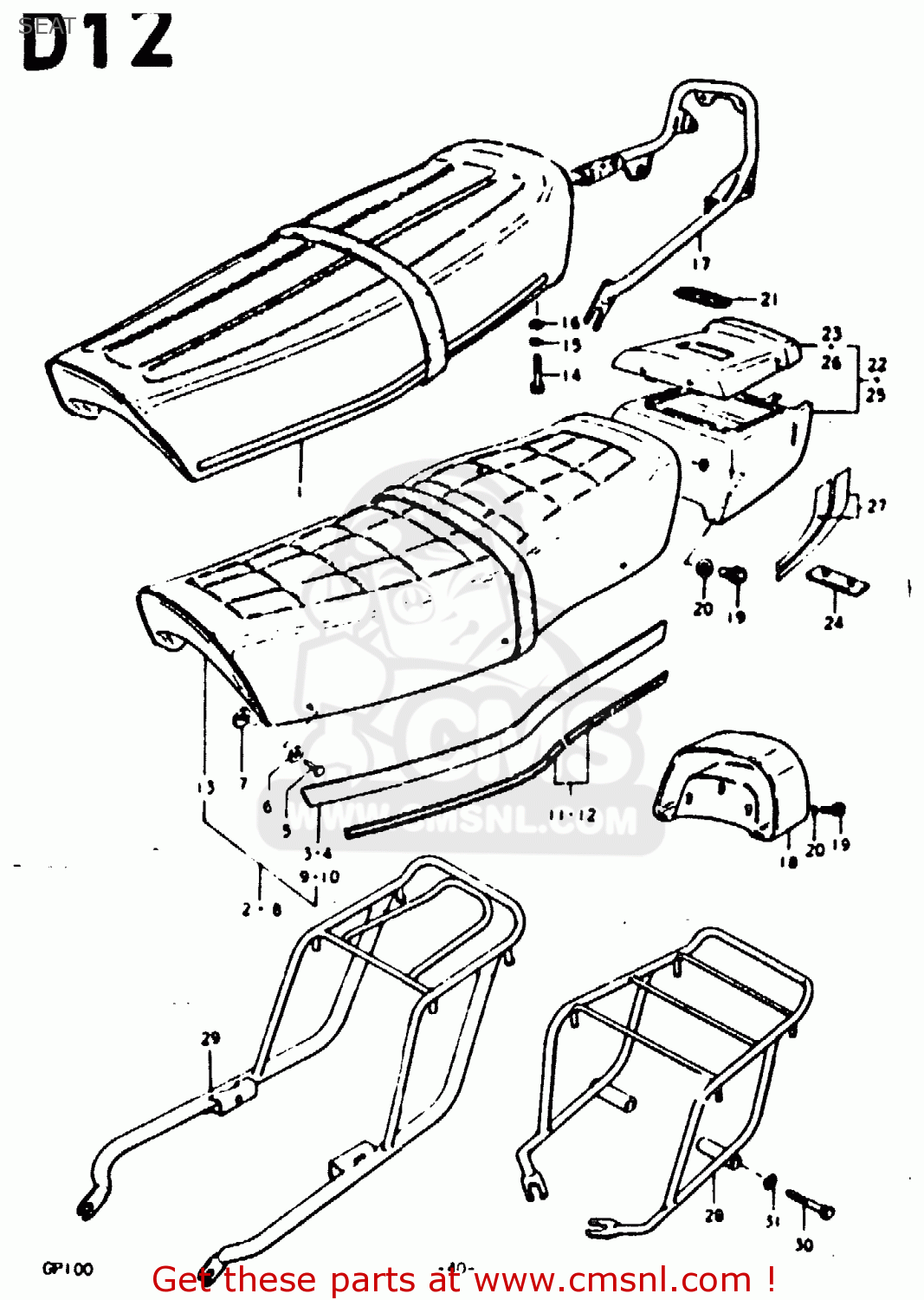 SEAT GP100 1978 (C) (E01 E02 E06 E13 E14 E24 E30)