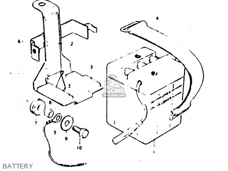 BATTERY - GP100 1979 (N) (E01 E02 E06 E13 E14 E24 E30)