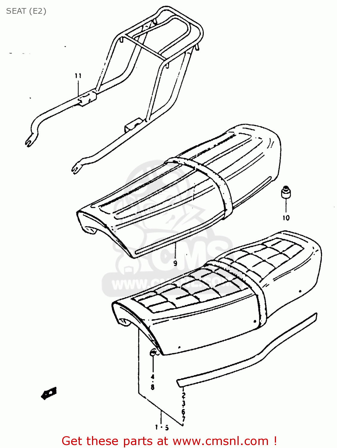 SEAT (E2) GP100 1983 (D) UNITED KINGDOM (E02)