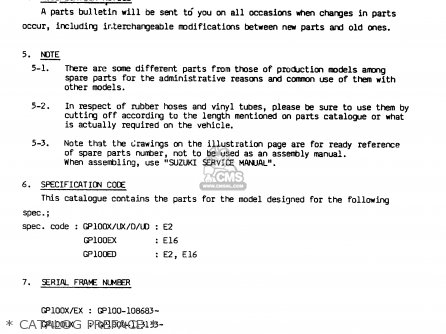 * CATALOG PREFACE * - GP100 1983 (D) UNITED KINGDOM (E02)