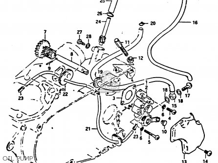 OIL PUMP - GP100E 1981 (X) NORWAY (E16)