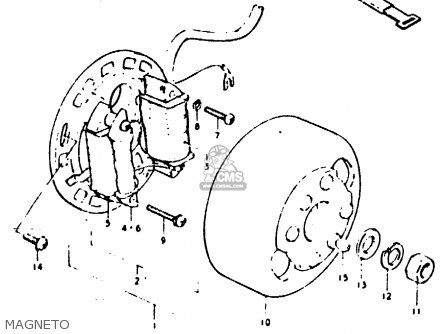 MAGNETO - GP100U 1978 (C) (E01 E02 E06 E13 E14 E24 E30)