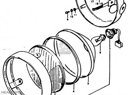 HEADLAMP - GP100U 1978 (C) (E01 E02 E06 E13 E14 E24 E30)