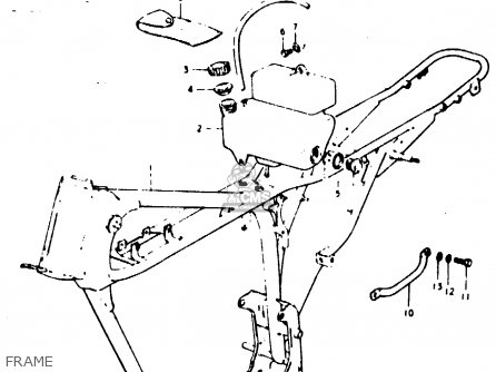 FRAME - GP100U 1979 (N) (E01 E02 E06 E13 E14 E24 E30)