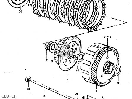 CLUTCH - GP100U 1979 (N) (E01 E02 E06 E13 E14 E24 E30)