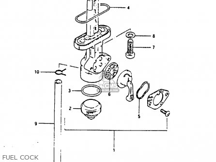 FUEL COCK - GP100U 1981 (X) UNITED KINGDOM (E02)