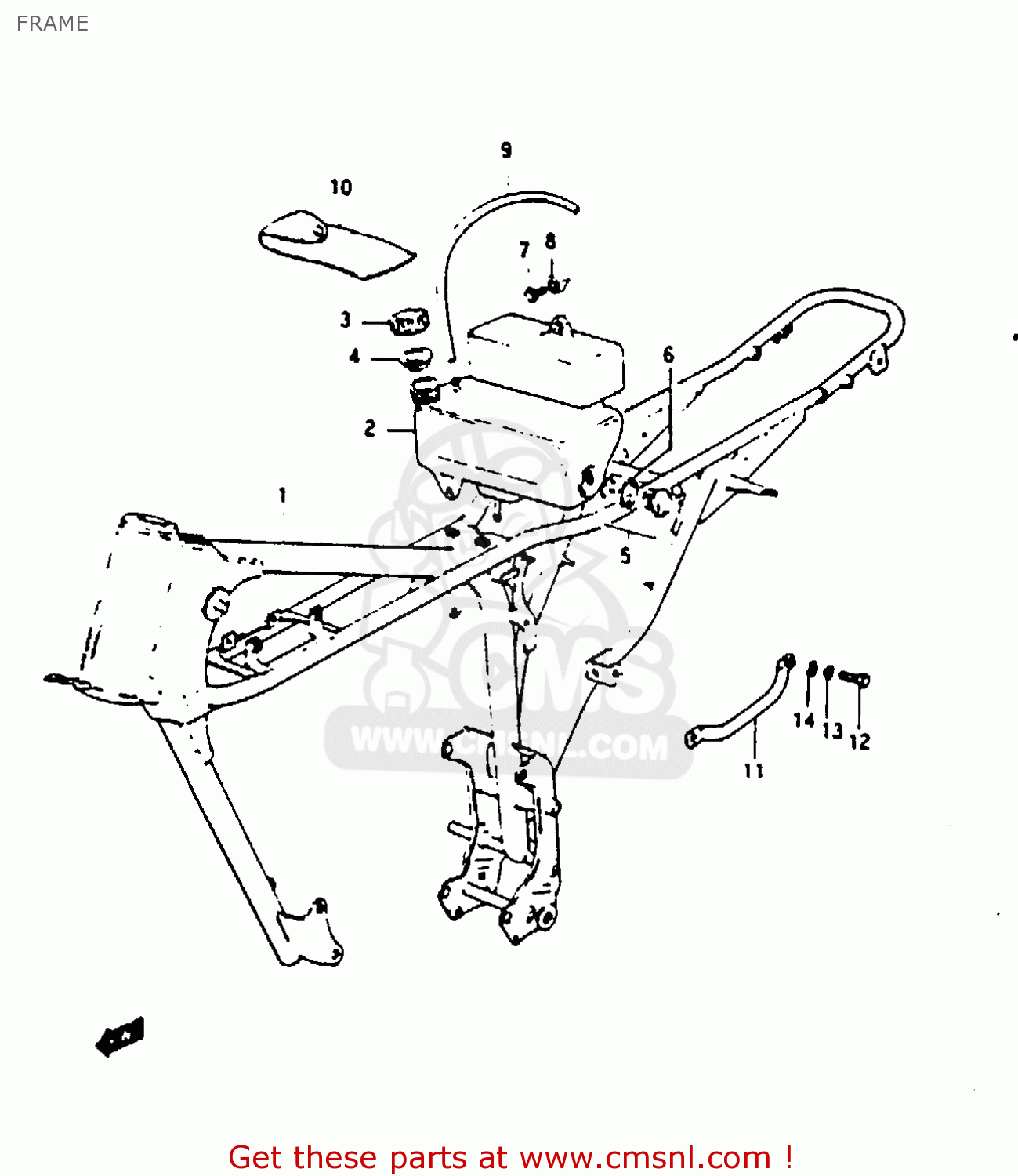 FRAME GP100U 1990 (L)